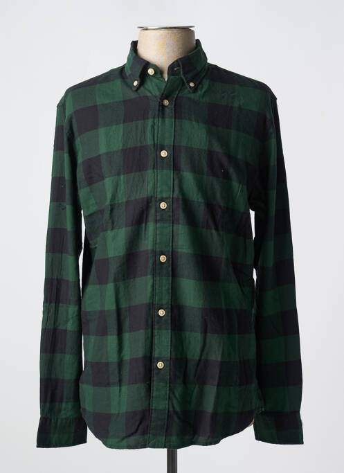 Cămașă cu mâneci lungi verde SELECTED bărbat