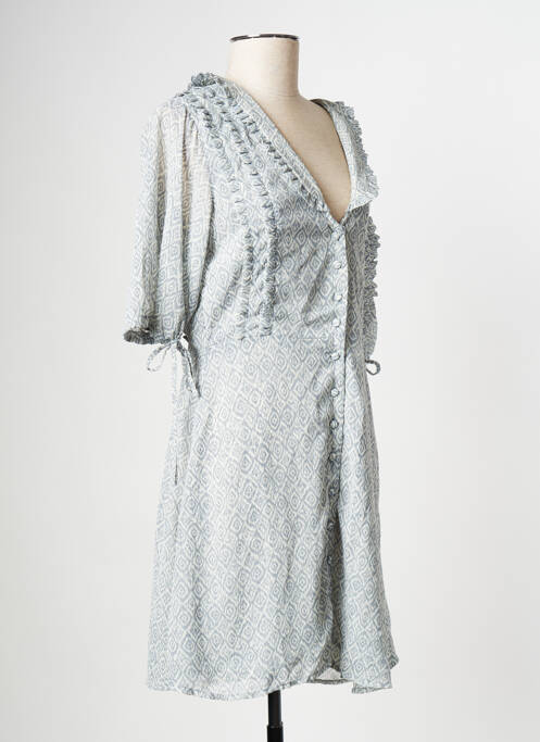 Rochie scurtă albastru ATELIER REVE femeie