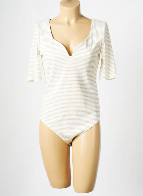 Body de lenjerie alb VILA femeie