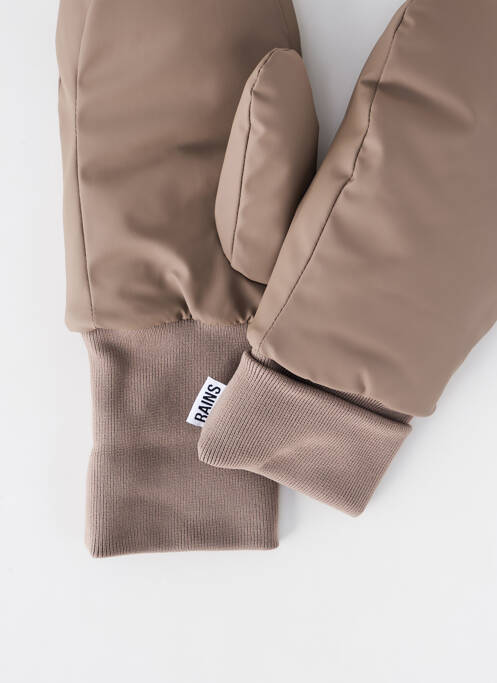 Mănuși maro RAINS bărbat