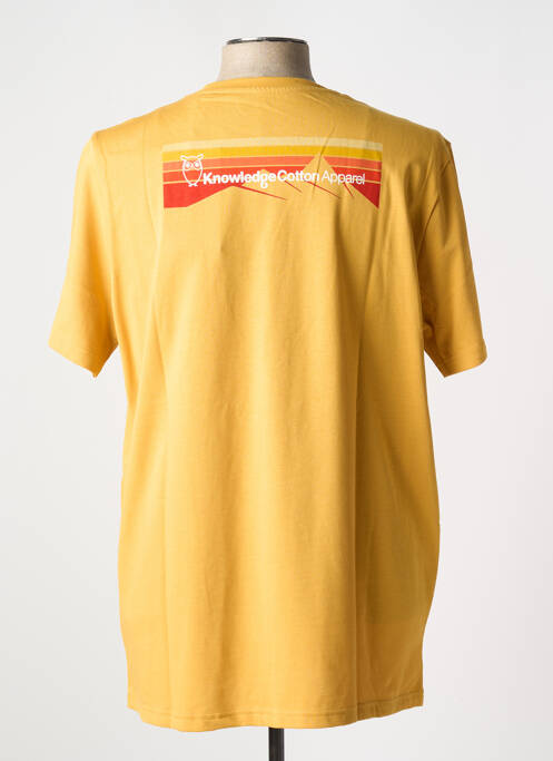 Tricou maro KNOWLEDGE COTTON APPAREL bărbat