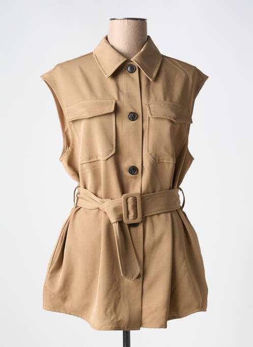 Vestă fără mâneci maro VERO MODA femeie