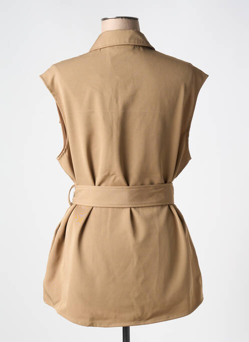 Vestă fără mâneci maro VERO MODA femeie