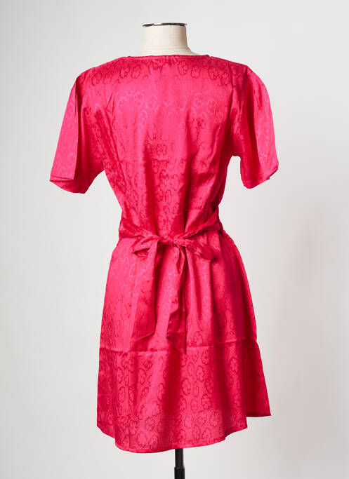 Rochie scurtă roz BIZANCE femeie