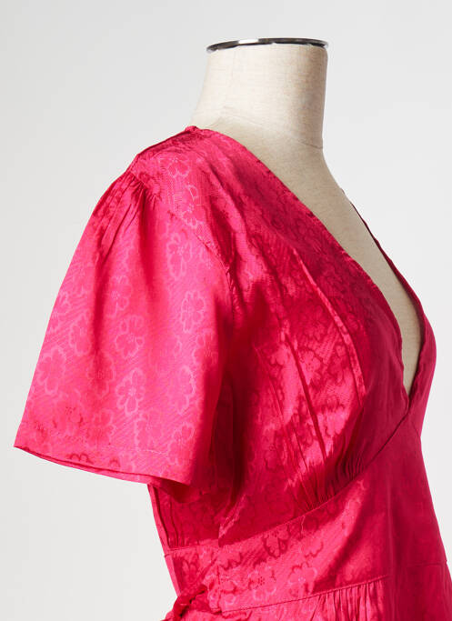 Rochie scurtă roz BIZANCE femeie