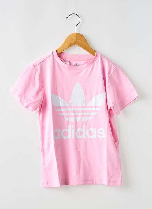 Tricou roz ADIDAS copil