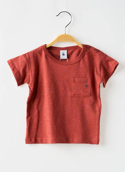 Tricou roșu PETIT BATEAU băiat