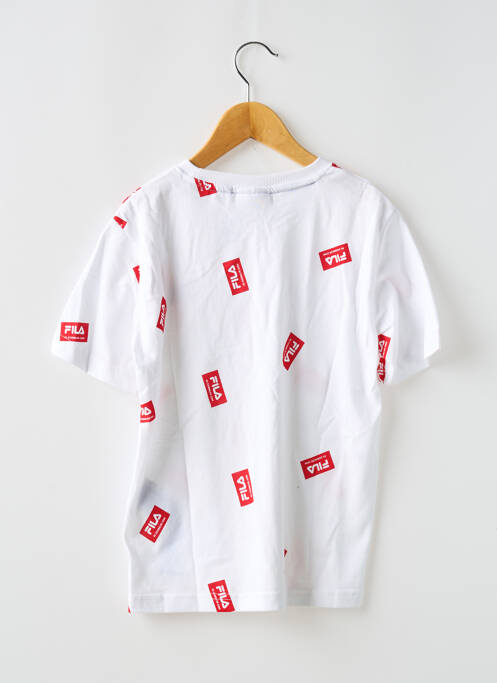 Tricou alb FILA fată