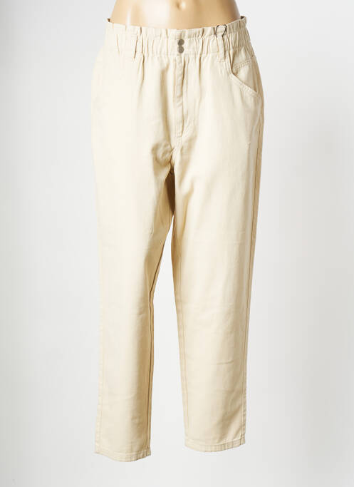 Blugi croială Mom bej B.YOUNG femeie