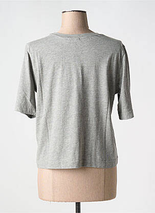 Tricou guler rotund gri STELLA FOREST femeie