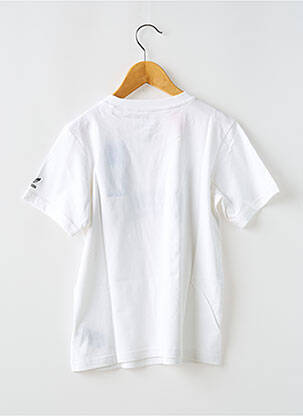 Tricou guler rotund alb ADIDAS fată