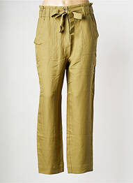 Pantalon chino verde EKYOG femme
