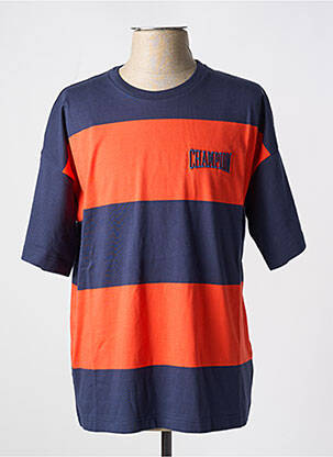 Tricou guler rotund multicolor CHAMPION bărbat