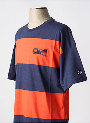 Tricou guler rotund multicolor CHAMPION bărbat