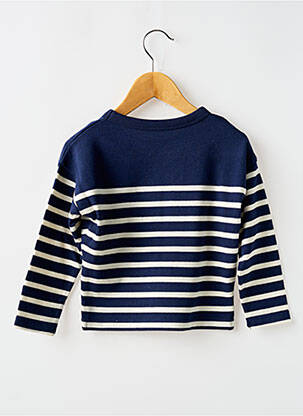 Tricou guler rotund albastru MAISON LABICHE băiat