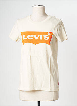 Tricou guler rotund bej LEVI'S femeie
