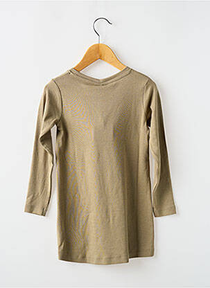 Tricou guler rotund maro NAME IT fată