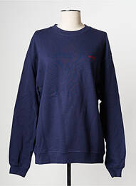 Hanorac guler rotund albastru MAISON LABICHE femeie