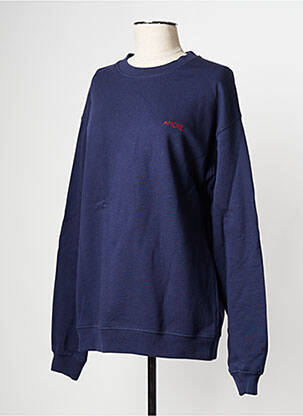 Hanorac guler rotund albastru MAISON LABICHE femeie