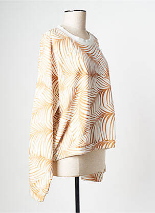 Hanorac guler rotund portocalie ROXY femeie