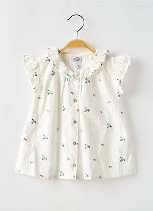 Top alb TAPE À L'OEIL fată