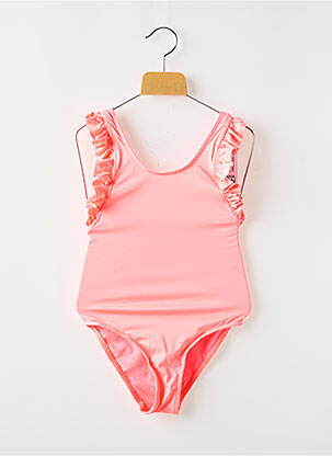 Costum de baie dintr-o singură piesă roz BANANA MOON fată
