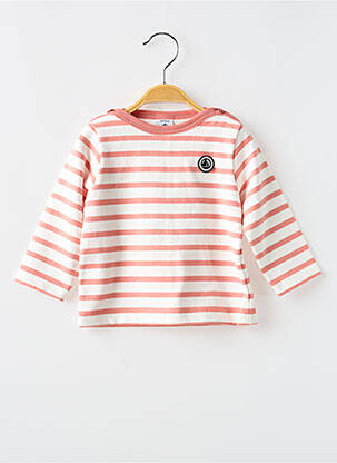 Tricou alb PETIT BATEAU fată