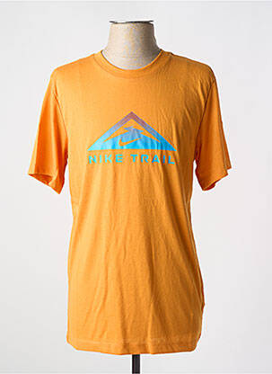 Tricou guler rotund portocalie NIKE bărbat