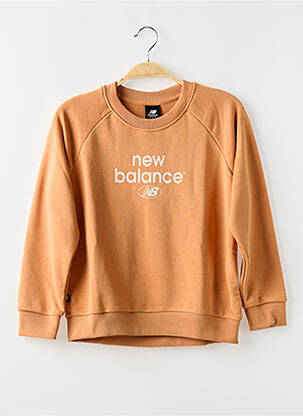 Hanorac guler rotund maro NEW BALANCE copil