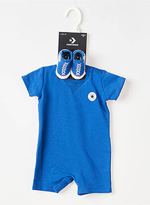Salopetă scurtă albastru CONVERSE copil