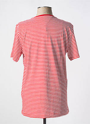 Tricou guler rotund roșu TOMMY HILFIGER bărbat