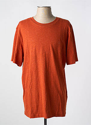 Tricou guler rotund maro ELEMENT bărbat