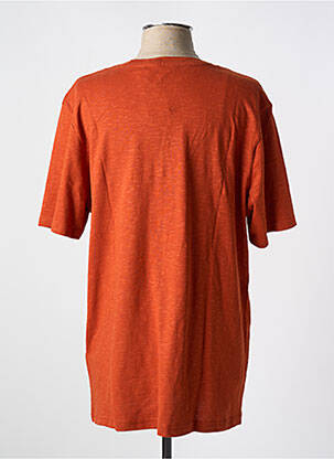 Tricou guler rotund maro ELEMENT bărbat