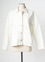 Jachete casual alb KNOWLEDGE COTTON APPAREL femme