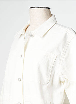 Jachete casual alb KNOWLEDGE COTTON APPAREL femeie