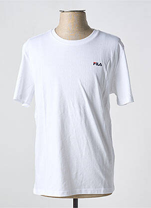 Tricou guler rotund alb FILA bărbat