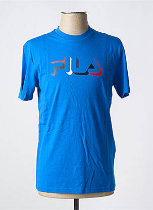 Tricou guler rotund albastru FILA bărbat
