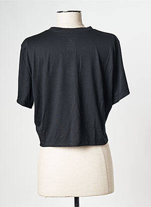 Tricou guler rotund negru NIKE femeie