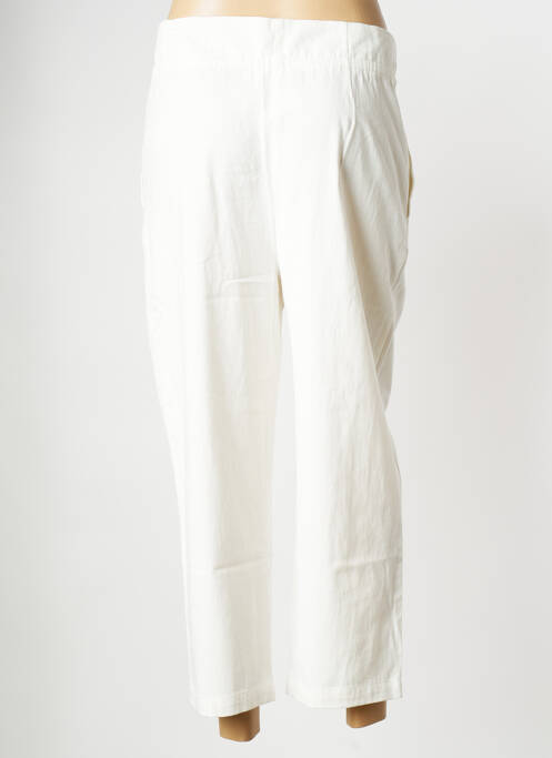 Pantalon larg alb THE KORNER femeie