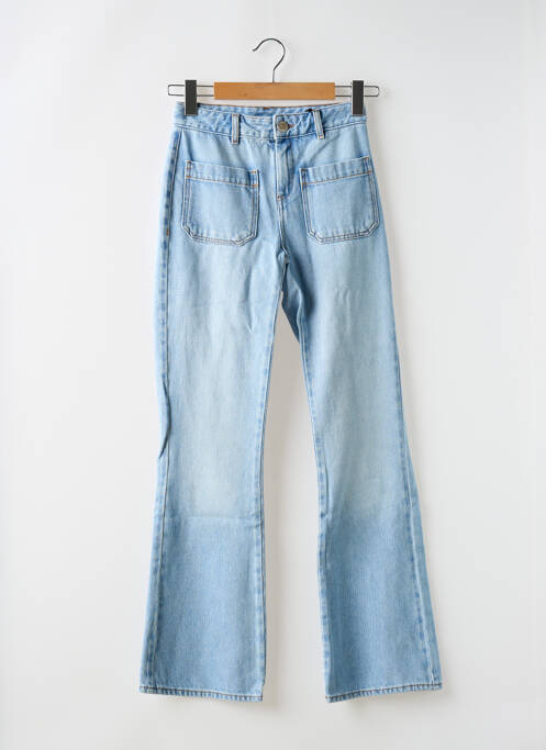 Pantalon drept albastru LEON & HARPER femeie