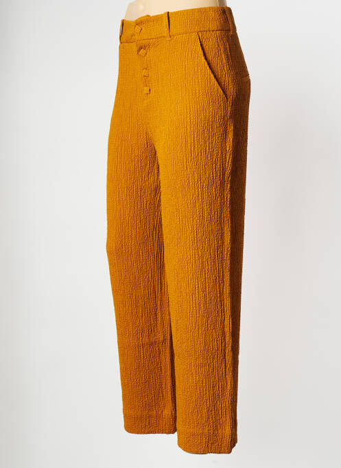 Pantalon larg maro I.CODE (By IKKS) femeie