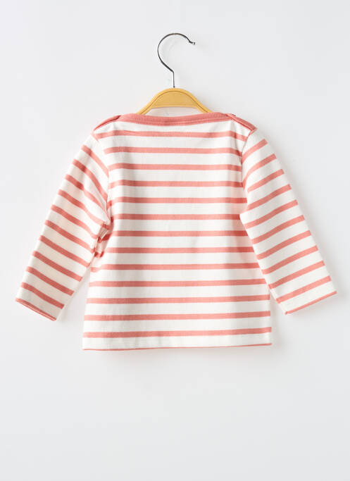 Tricou alb PETIT BATEAU fată
