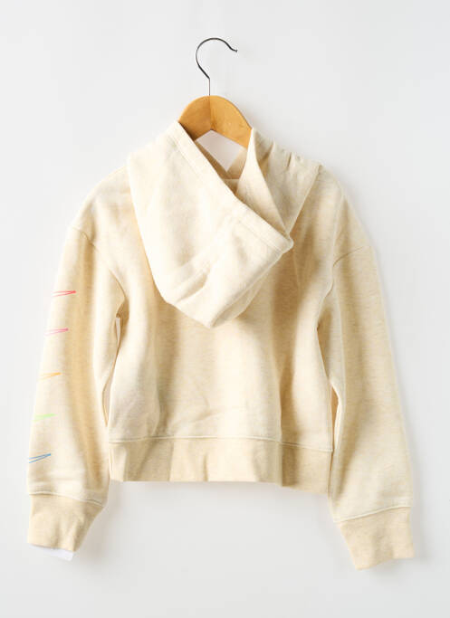 Hanorac cu glugă bej NIKE fată