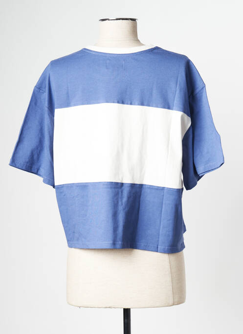 Tricou guler rotund albastru UGG femme