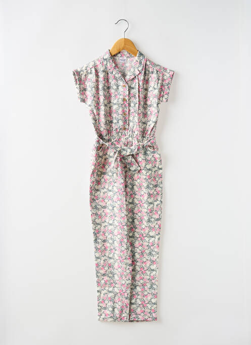 Salopetă-pantalon alb TAPE À L'OEIL fată