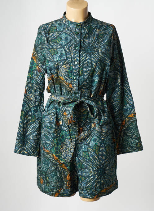 Salopetă scurtă verde LA FEE MARABOUTEE femeie