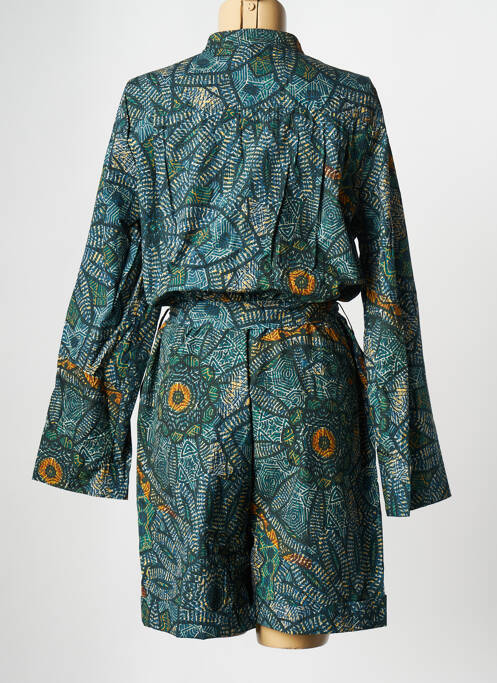 Salopetă scurtă verde LA FEE MARABOUTEE femeie