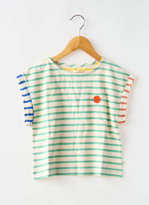 Tricou verde ARSENE ET LES PIPELETTES fată