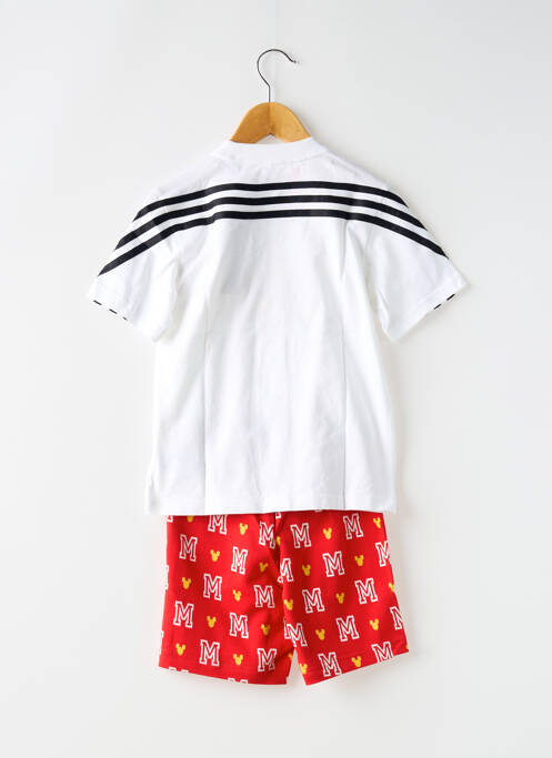 Set sportiv alb ADIDAS băiat