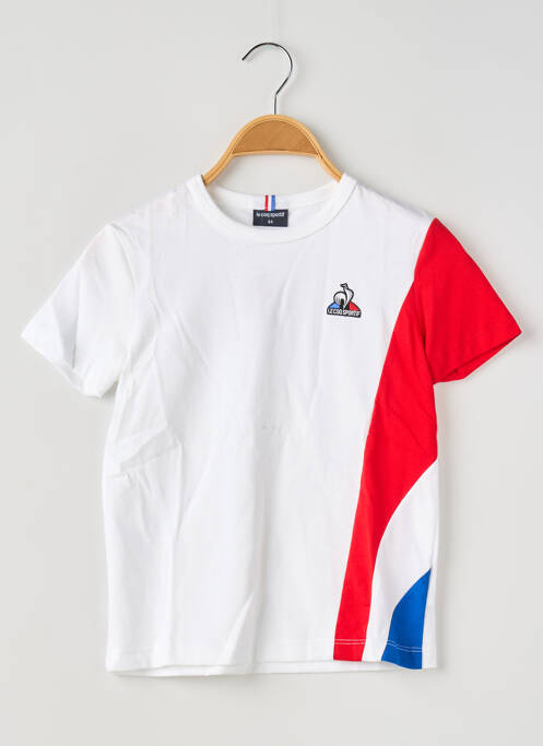 Tricou alb LE COQ SPORTIF băiat